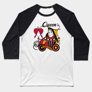 Queen of Broken Hearts Baseball T-Shirt